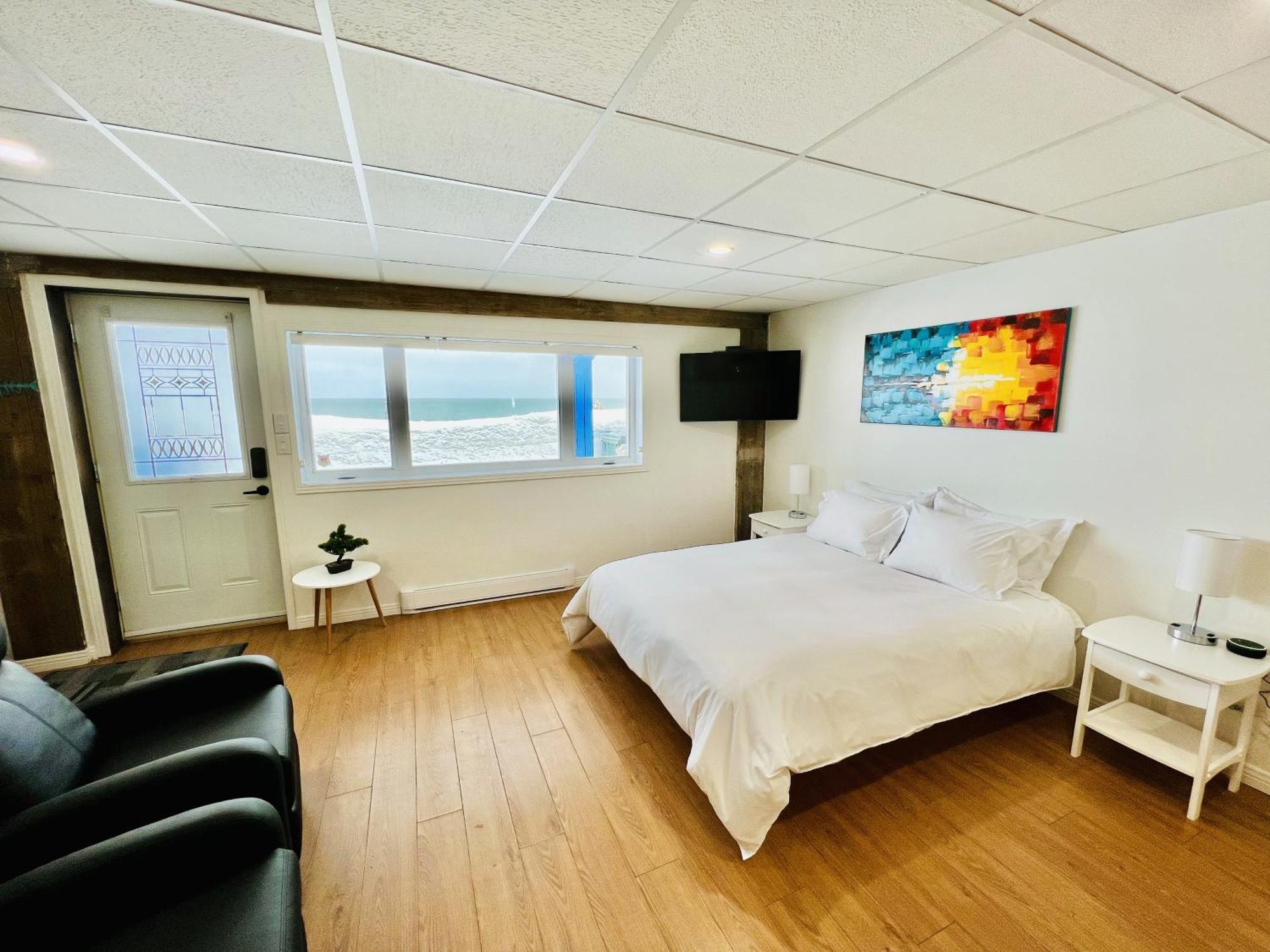 L'Appat Buvette Et Couchette De Sainte-Luce - Appartements De Vacances Modernes, Calmes Et Ressourcant Sur Le Fleuve Exteriör bild