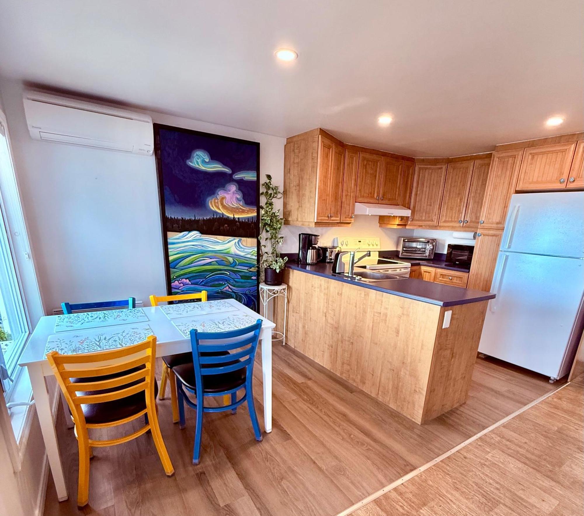 L'Appat Buvette Et Couchette De Sainte-Luce - Appartements De Vacances Modernes, Calmes Et Ressourcant Sur Le Fleuve Exteriör bild